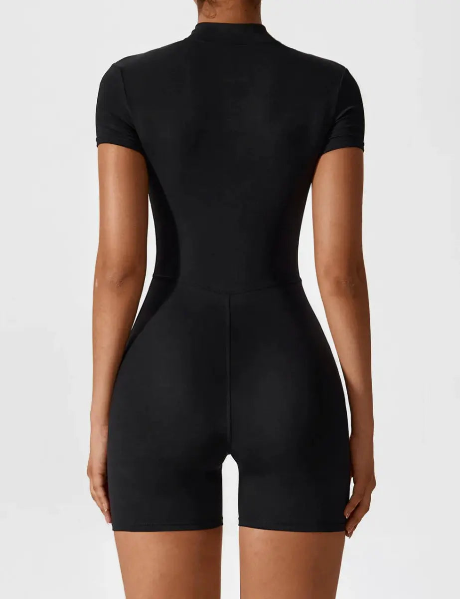 SERENA™ Softline Zip Romper - LEVEFIT