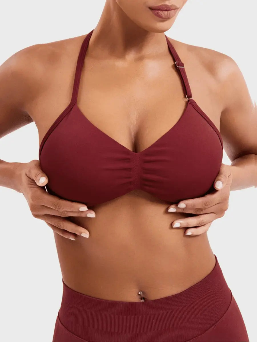 VELORA™ Soft Halter Bra - LEVEFIT
