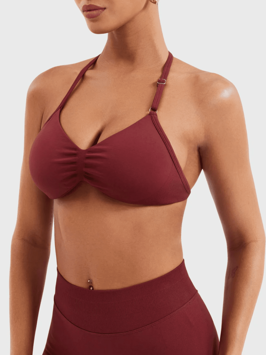 VELORA™ Soft Halter Bra - LEVEFIT