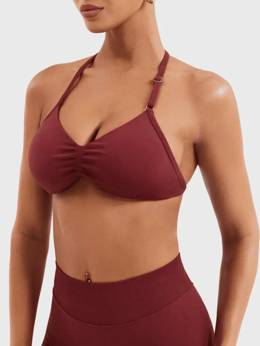 VELORA™ Soft Halter Bra - LEVEFIT