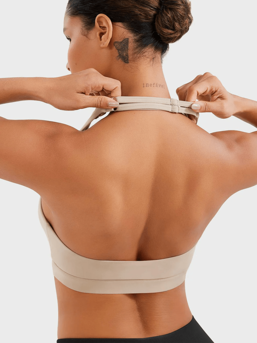 AMÍLIE™ SoftLift Halter Sports Bra - LEVEFIT