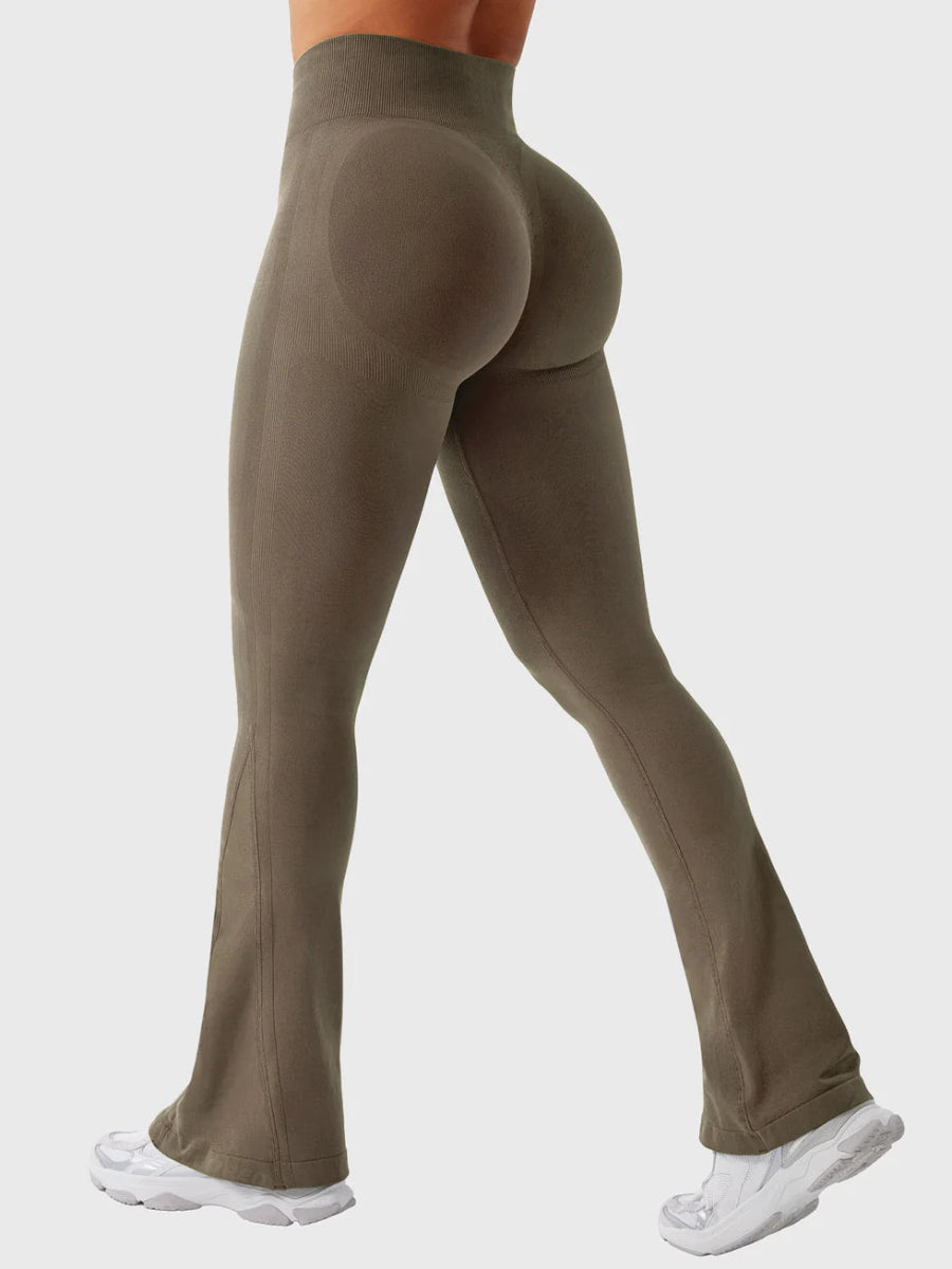 Flow® Mini Flare Leggings – Taupe (29.5") - LEVEFIT