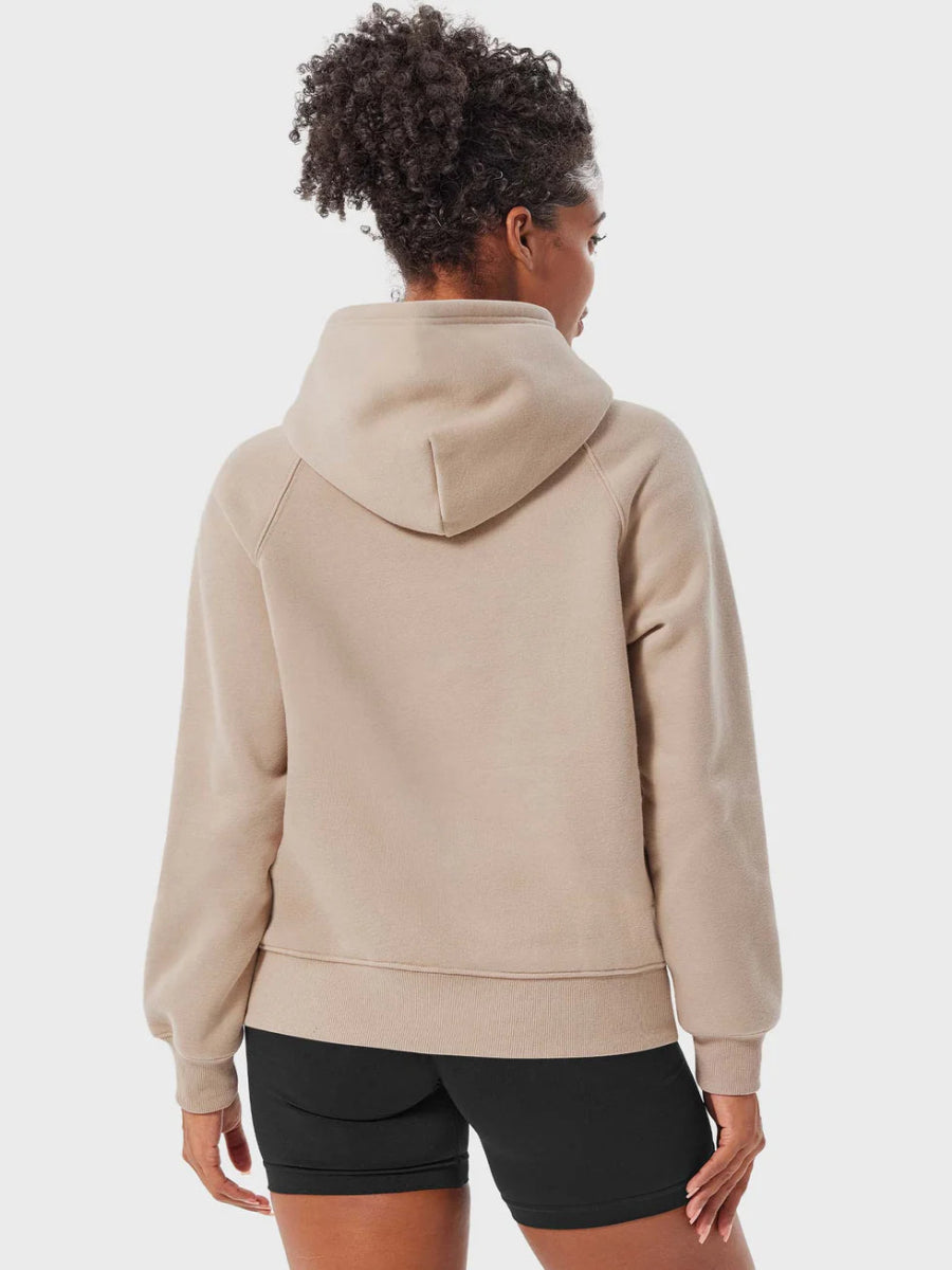 LeveFit™ CoreWarm Hoodie – Kaffeegrau - LEVEFIT