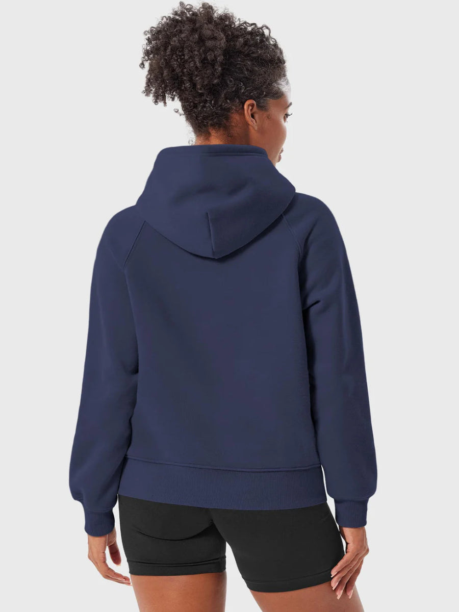 LeveFit™ CoreWarm Hoodie – Navy - LEVEFIT