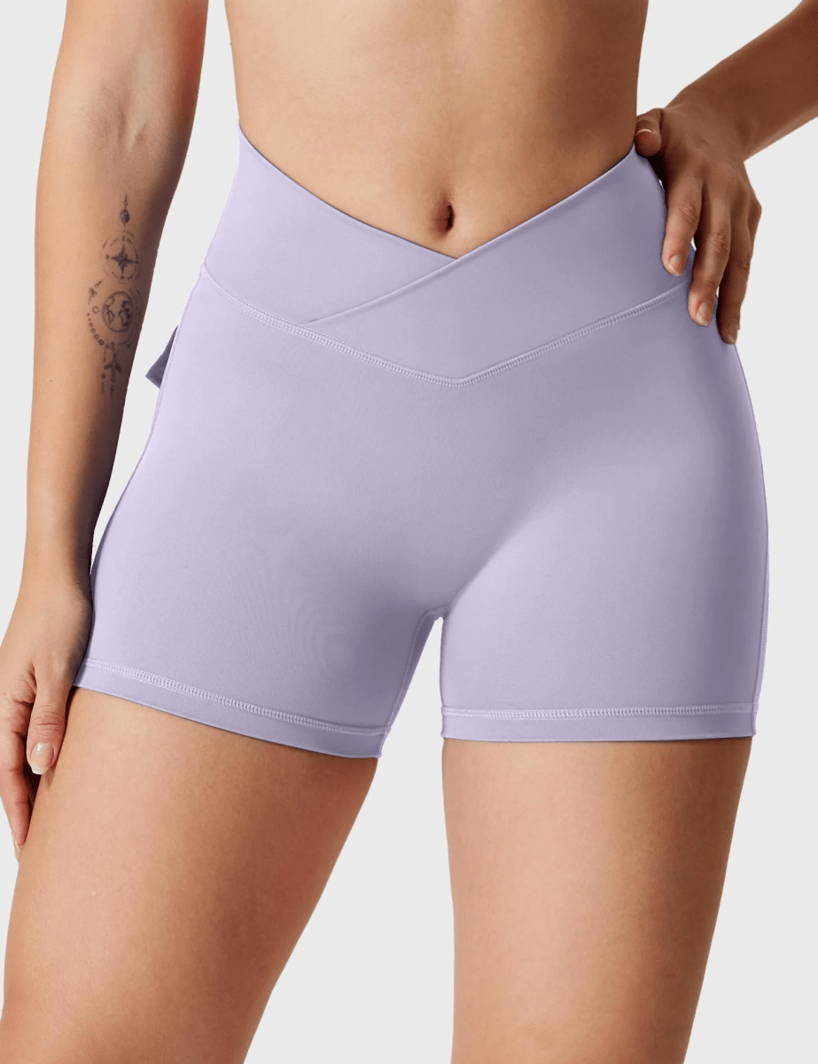 LeveFit™ MILLA Shorts 4.5" – Fliederhell - LEVEFIT