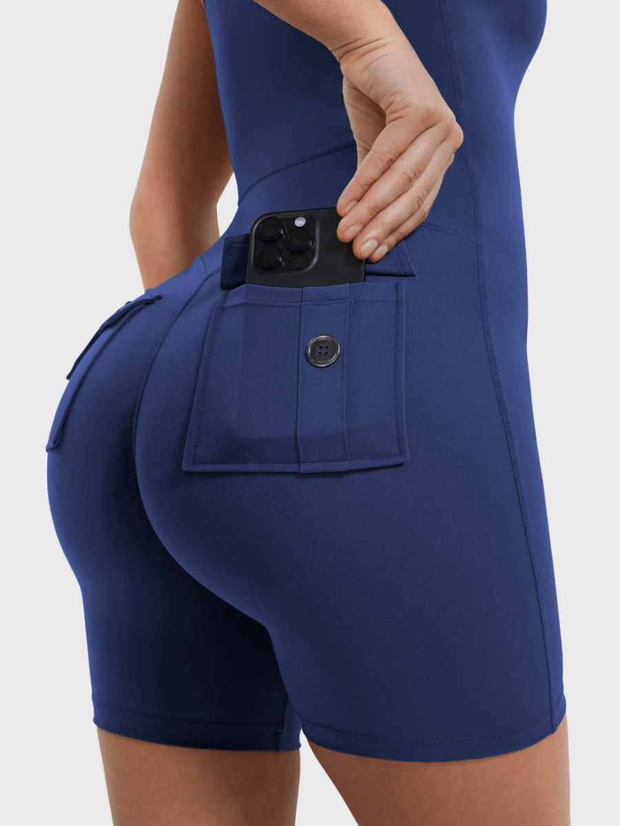 NÁRIA™ Softline Cargo Romper - LEVEFIT